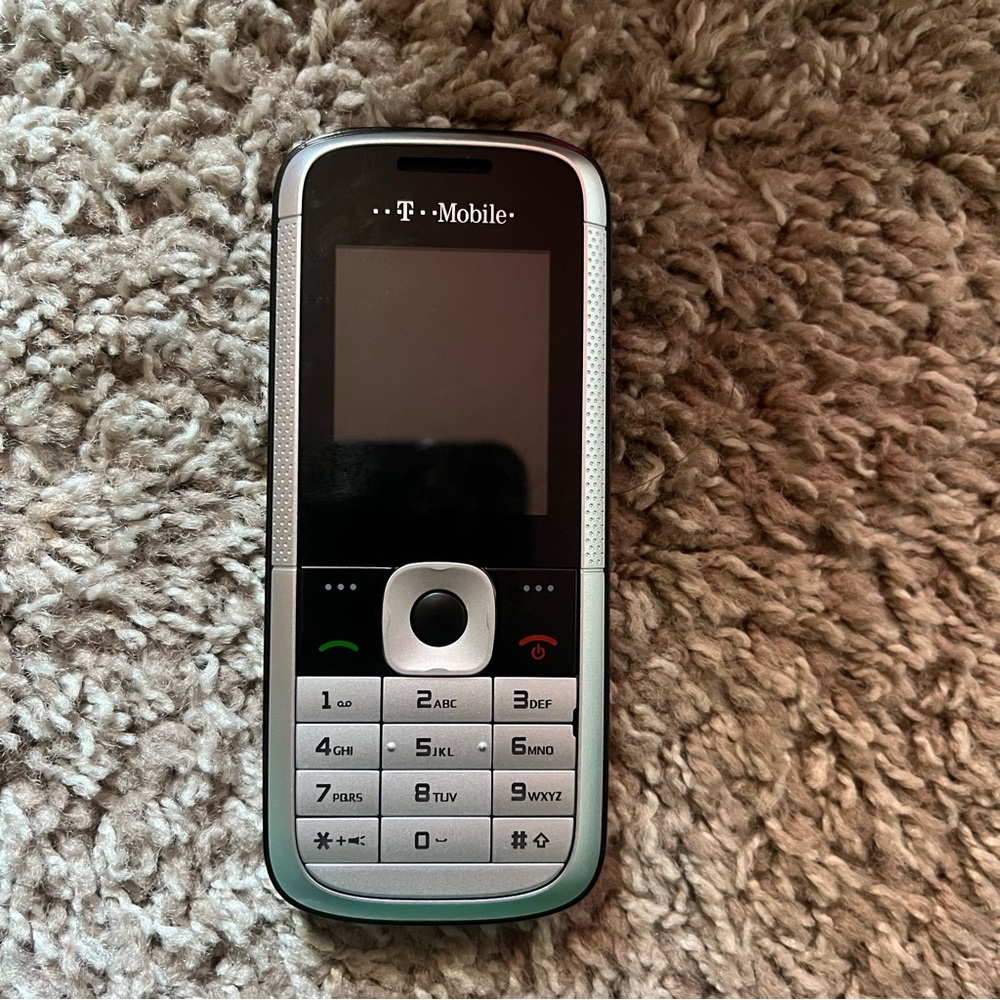 T-Mobile Classic Silver Cell Phone